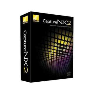 Nikon Capture NX 2 Photo Editing Software 018208253852  