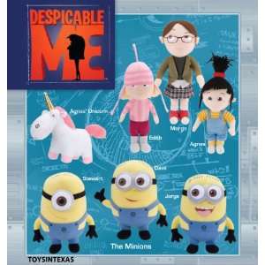  9 14 Despicable Me Movie Plush set of 7 Toys & Games
