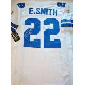   Emmitt Smith Jersey   1990S Wilson Proline   Autographed NFL Jerseys