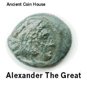  336 B.C. Ancient Greek Coin. ALEXANDER THE GREAT. Hercules 