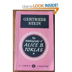  Autobiography of Alice B Toklas Gertrude Stein Books