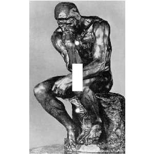 Auguste Rodin The Thinker Decorative Switchplate Cover