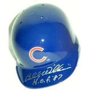 Billy Williams Memorabilia Signed Cubs Mini Batting Helmet