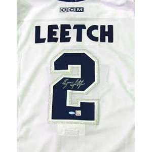 Brian Leetch Signed Jersey   Authentic