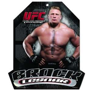  UFC Brock Lesnar 11 x 13 Wood Sign 