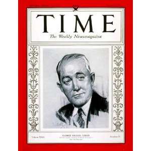  George M. Cohan by TIME Magazine. Size 11.00 X 14.00 Art 