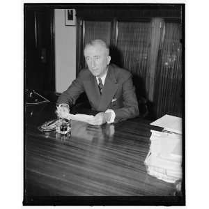   June 11. Senator James F. Byrnes, Democrat of South