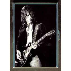 JEFF BECK EARLY PHOTO GUITAR ID Holder, Cigarette Case or Wallet MADE 