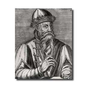  Portrait Of Johannes Gutenberg c140068 Giclee Print