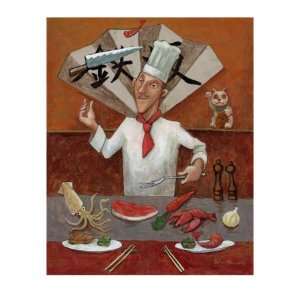   Chef Giclee Poster Print by John Howard, 12x16