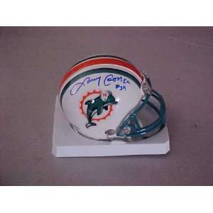 Larry Csonka Hand Signed Autographed Miami Dolphins Football Riddell 
