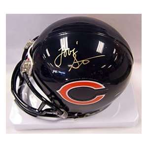  Lovie Smith Autographed / Signed Chicago Bears Mini Helmet 