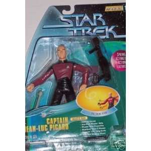  Star Trek Captain Jean Luc Picard Large Spring Activated 