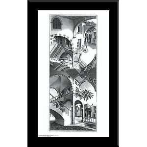  M.C. Escher High and Low FRAMED ART 22x36 Everything 