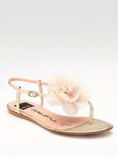 Dolce Vita   Felice Leather Flower Sandal    