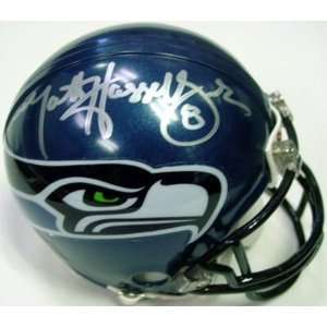 Matt Hasselbeck Autographed/Hand Signed Seattle Seahawks Mini Helmet