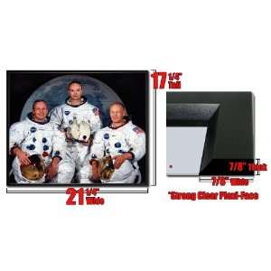  Framed Neil A Armstrong Michael Collins And Edwin E Aldrin 