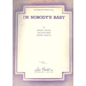  Im Nobodys Baby Benny Davis, Milton Ager, Lester Santly Books