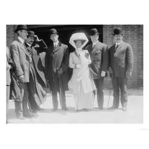  Orville, Wilbur, and Katherine Wright et al Photograph 