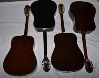Epiphone Acoustic Guitar Repair Projects DR100 PR150  