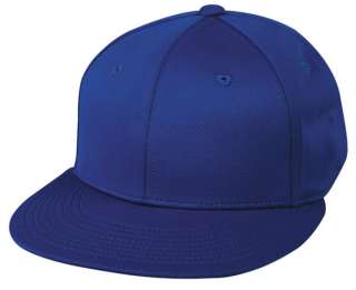 FITTED FLAT BILL CAP/HAT. 7 COLORS, 3 YOUTH/ADULT FLAT BRIM CAPS/HATS 