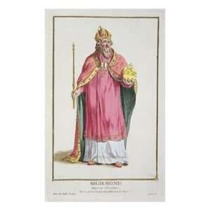 Sigismund Holy Roman Emperor from Receuil Des Estampes, Representant 
