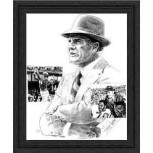  Framed Tom Landry Dallas Cowboys