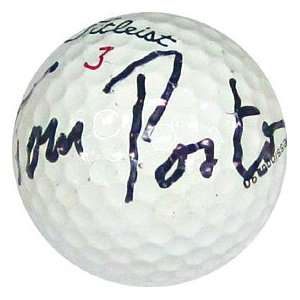 Tom Poston Autographed / Signed Golf Ball