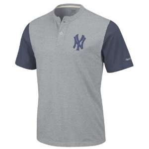    New York Yankees Cooperstown Henley Jersey Shirt