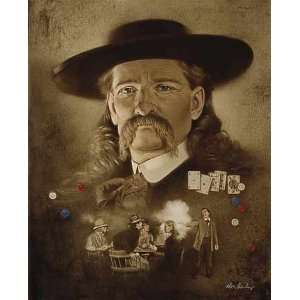  Don Crowley   Wild Bill Hickok The Premonition Canvas 