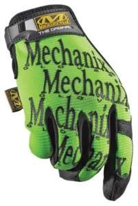 New 2011 MECHANIX Wear Original Gloves Green Size S L  