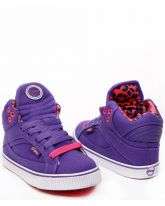   Pastry Shoes Sire Hi Neon Sour Grape (Kids) Fashion Sneakers, Athletic
