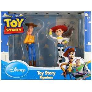  Disney Pixar Toy Story Figurines [2 Pack   Woody and 