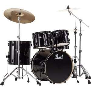  Vision Birch Ply Standard Shell Pack Jet Black Musical Instruments