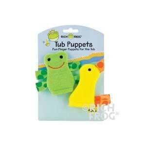 Rich Frog Duck & Frog Tub Puppets Toys & Games