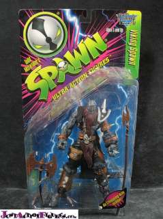   spawn series 5 action figure variant viking released in 1996 by