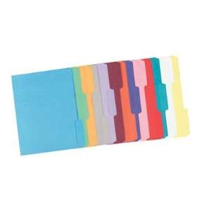   Reinforced Top Tab Colored File Folders SMD17034