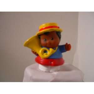 Fisher Price Little People Boy with Tuba Replacement Figure Doll Toy