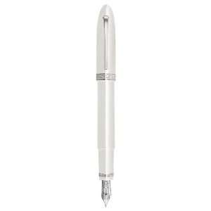  Omas 360 mezzo Fountain Pen White: Office Products