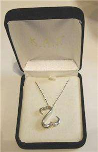 Jane Seymour Sterling Open Hearts Necklace Kay Jewelers  