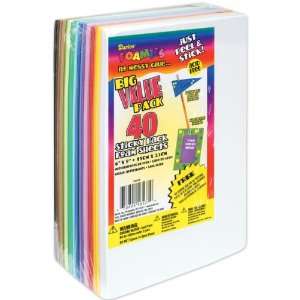  Sticky Back Foam Sheets Value Pack 6X9 40/Pkg As 