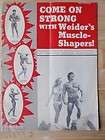 Bodybuilding books, Joe Weider course booklet items in weider store on 