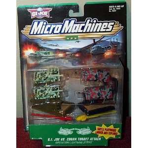  G.I. Joe Micro Machines Joe vs. Cobra Turret Attack Set 