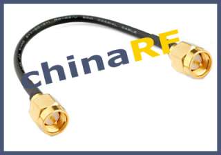 Pigtail SMA male to SMA plug Jumper Cable RG 58 20 inch  