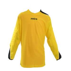  Mitre Boys Yellow Goalkeeper Football Jersey Shirt 8   10 