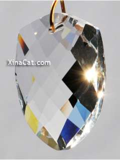 30mm Austrian Crystal SHIELD Prism SunCatcher Pendant  