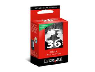 GENUINE Lexmark 36/37 Black & Color Printer Ink Cartridge 2/Pack 