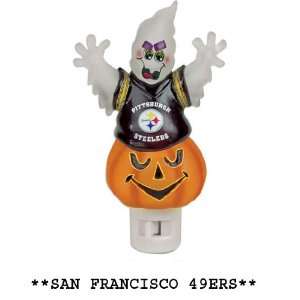   NFL San Francisco 49ers Halloween Ghost Night Light