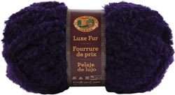 Lion Brand LUXE FUR Yarn 2 Skein Select Color Super Bulky  