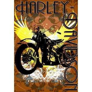  Russ Berrie 645574 Harley Davidson Vintage Bike Estate 